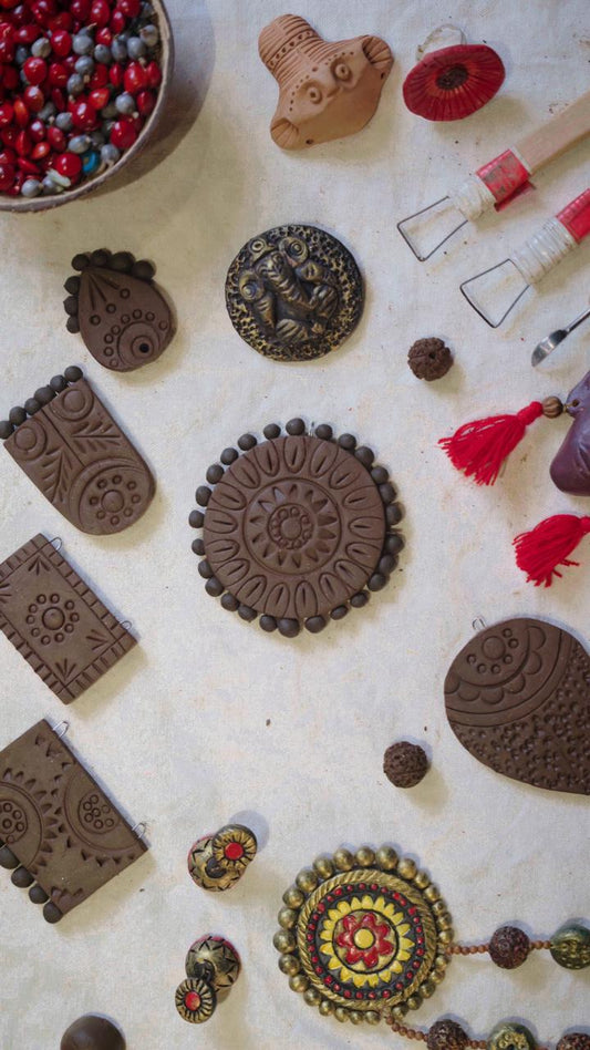 Terracotta and Natural Seeds Jewellery with Aadim: 13 Nov | 5:30 PM - 7:30 PM